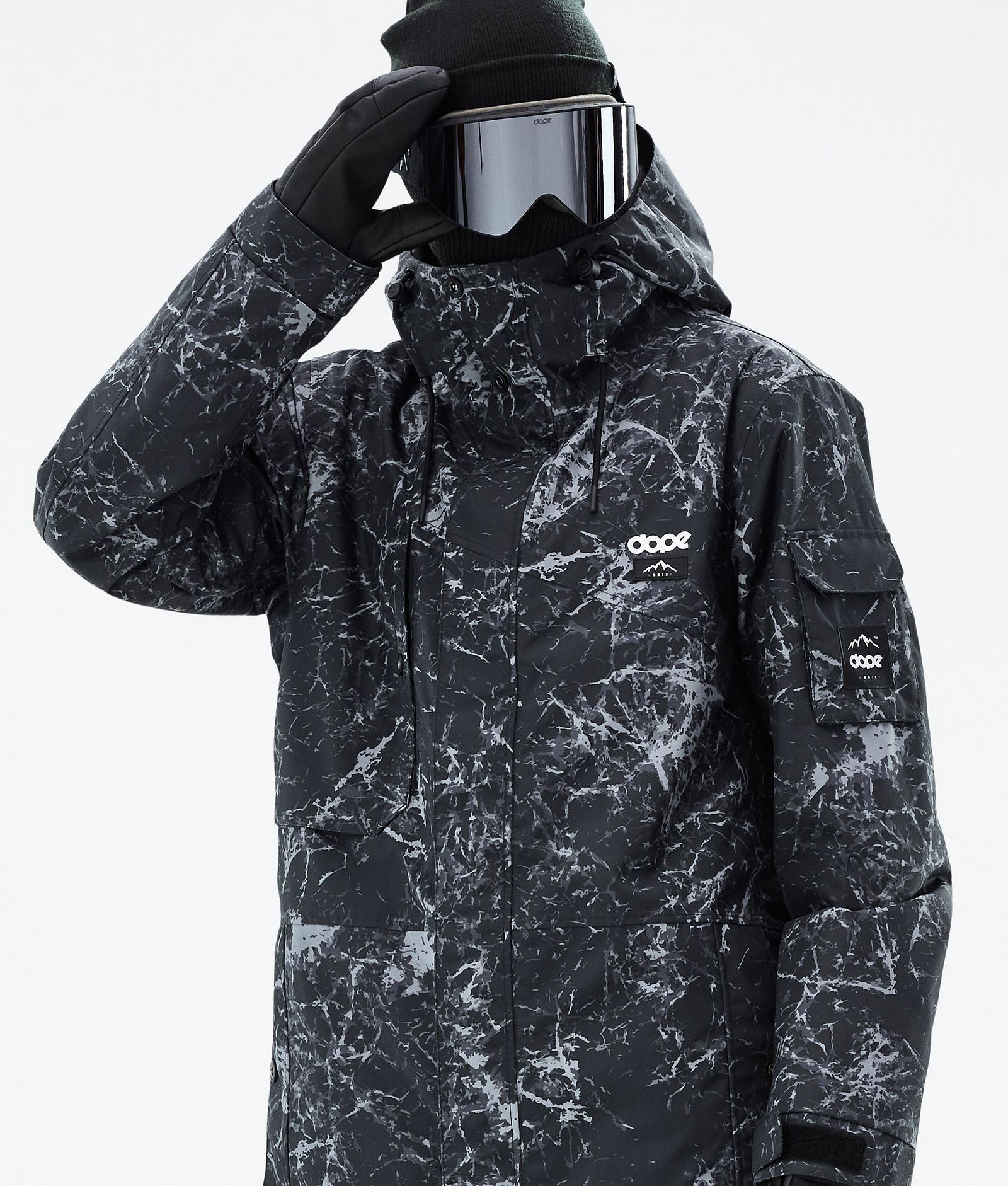 Dope Adept Veste Snowboard Homme Rock Black Renewed, Image 2 sur 10