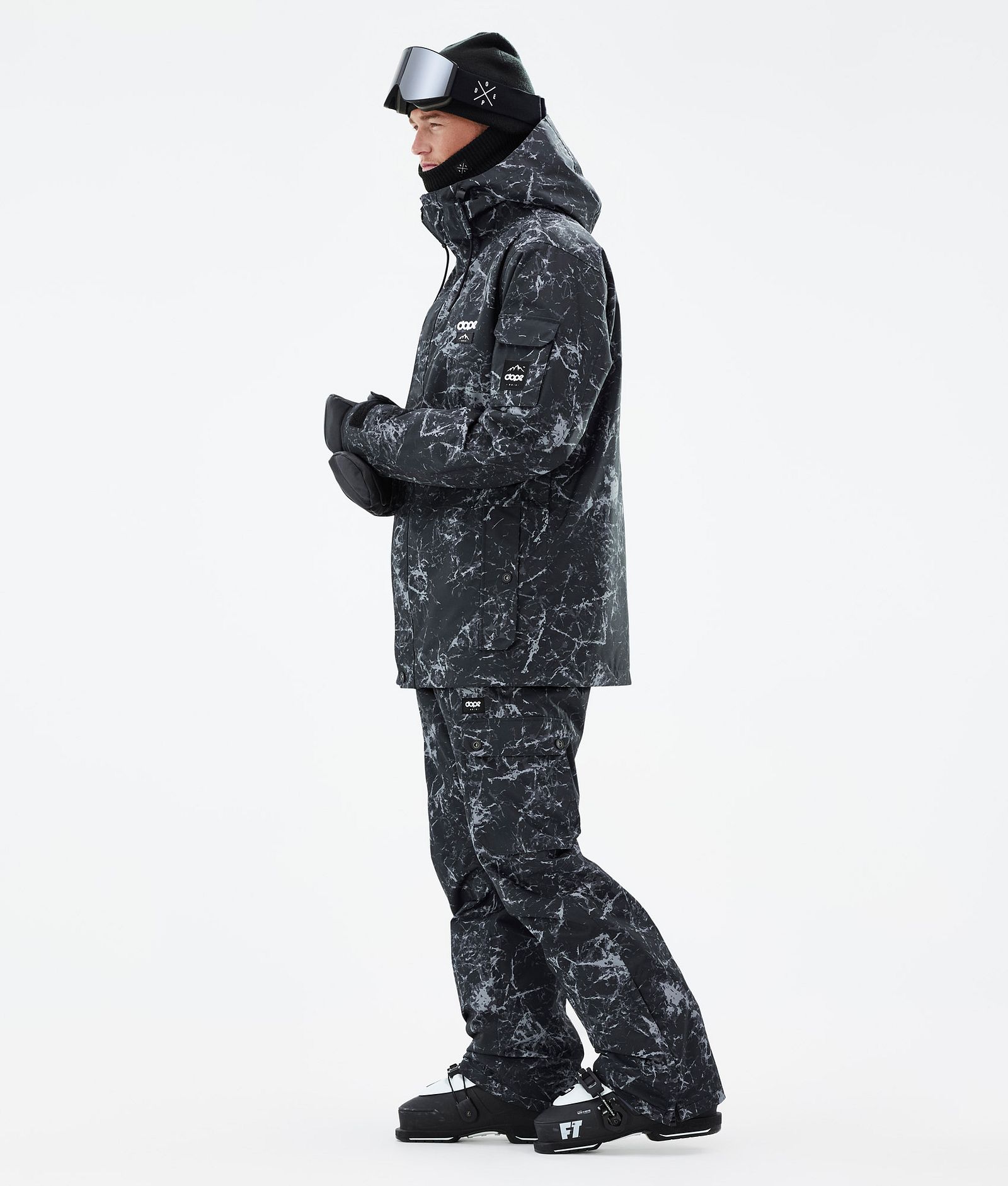 Dope Adept Veste de Ski Homme Rock Black, Image 4 sur 10