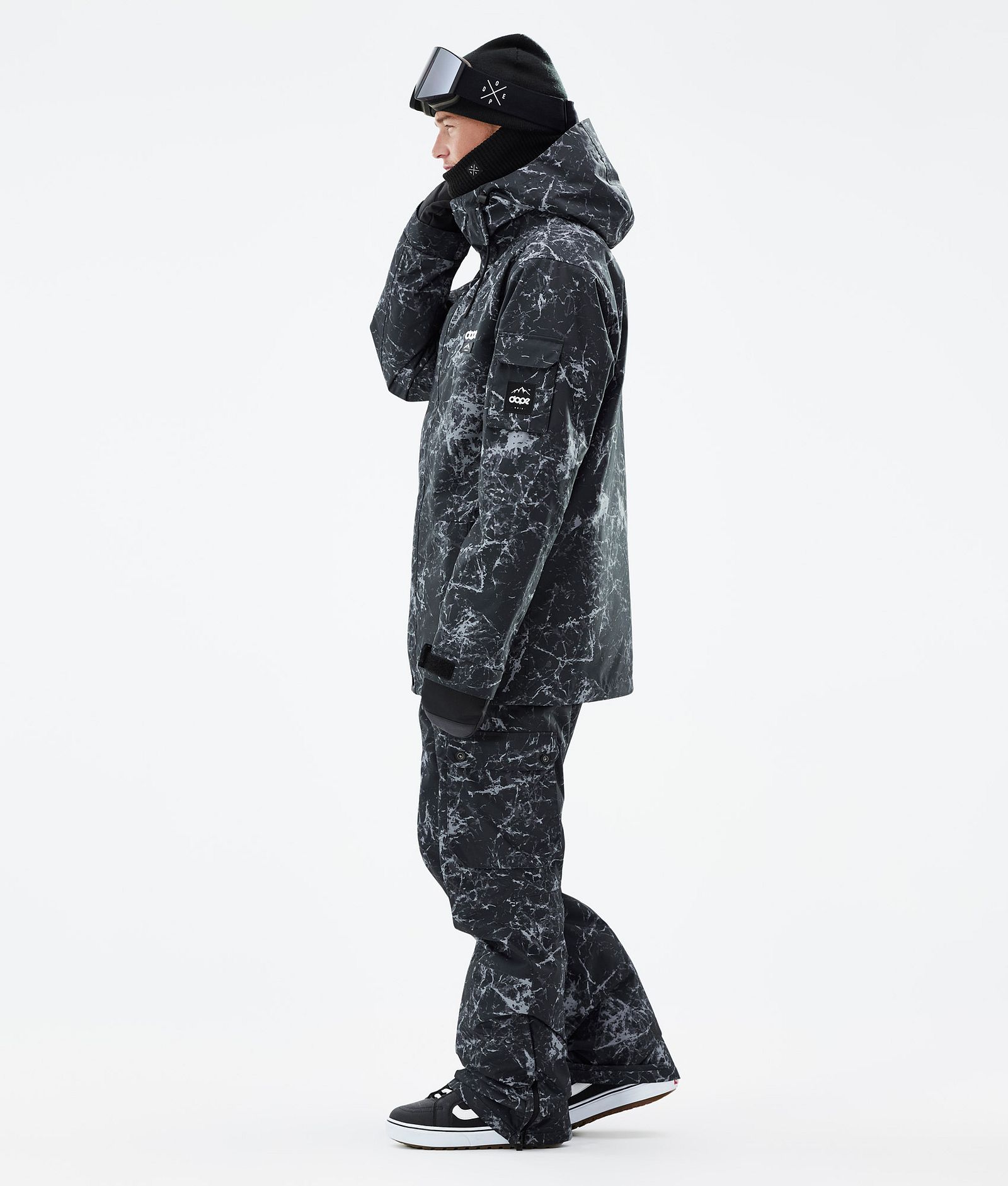 Dope Adept Veste Snowboard Homme Rock Black, Image 4 sur 10