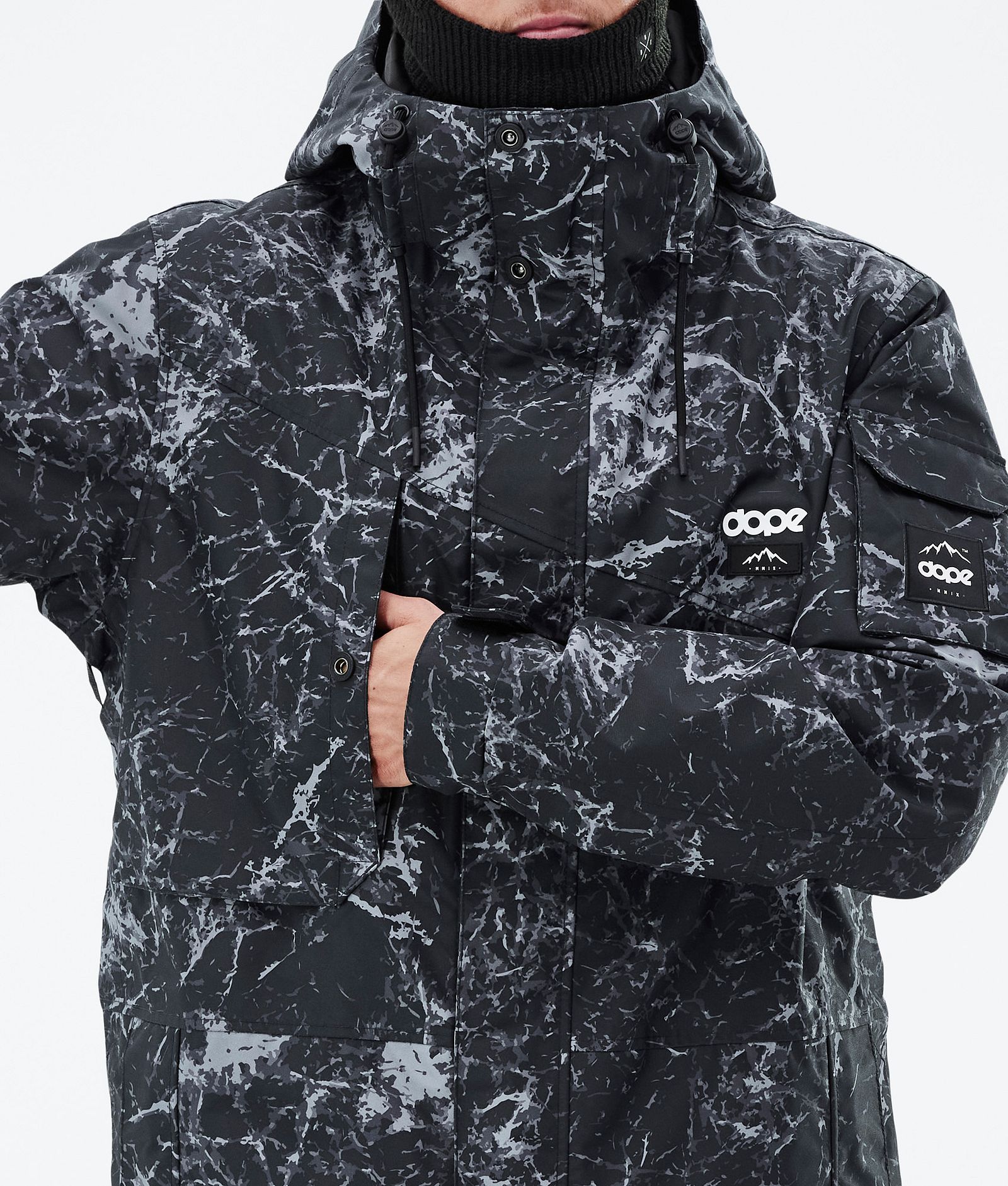 Dope Adept Veste Snowboard Homme Rock Black, Image 9 sur 10