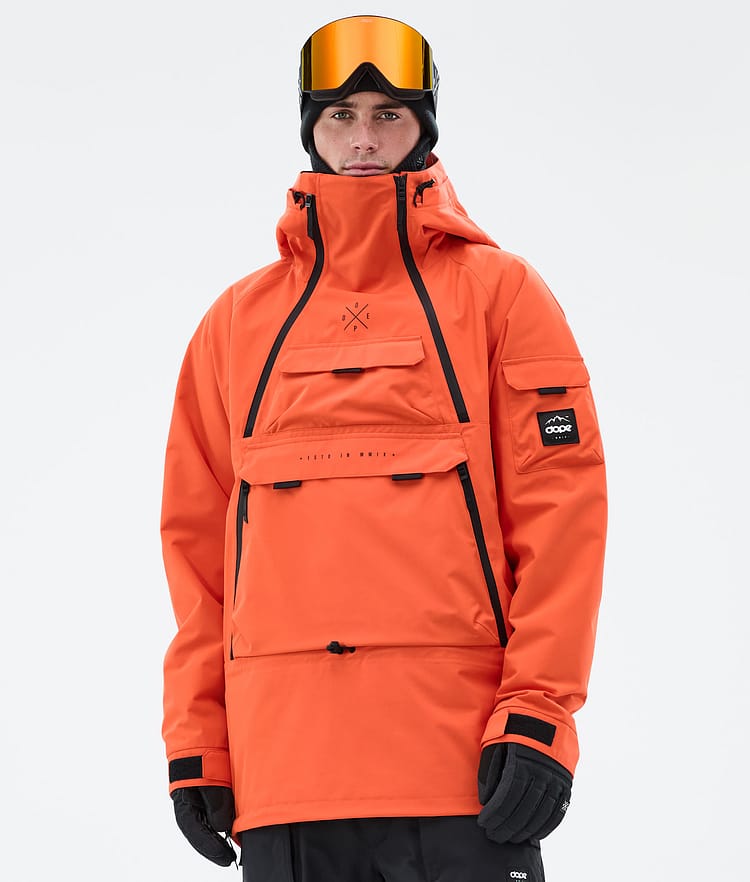 Dope Akin Ski Jacket Men Orange, Image 1 of 10