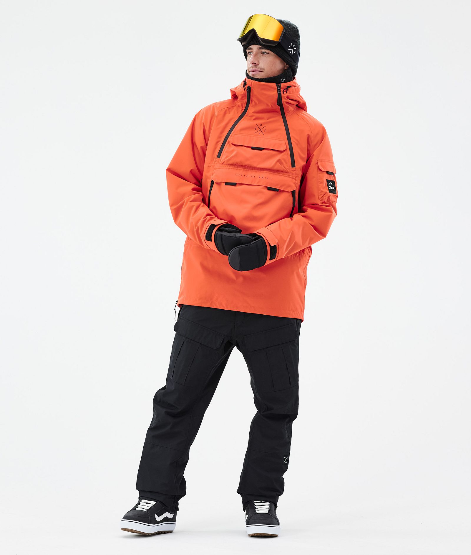 Dope Akin Snowboardjakke Herre Orange