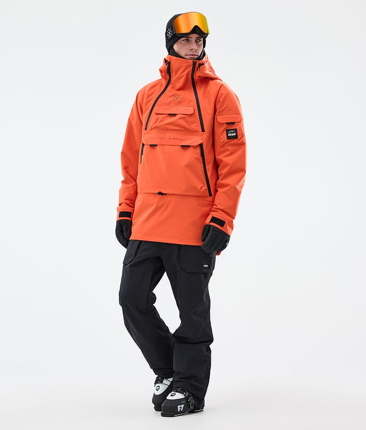 Dope Akin Ski Jacket Men Orange, Image 3 of 10