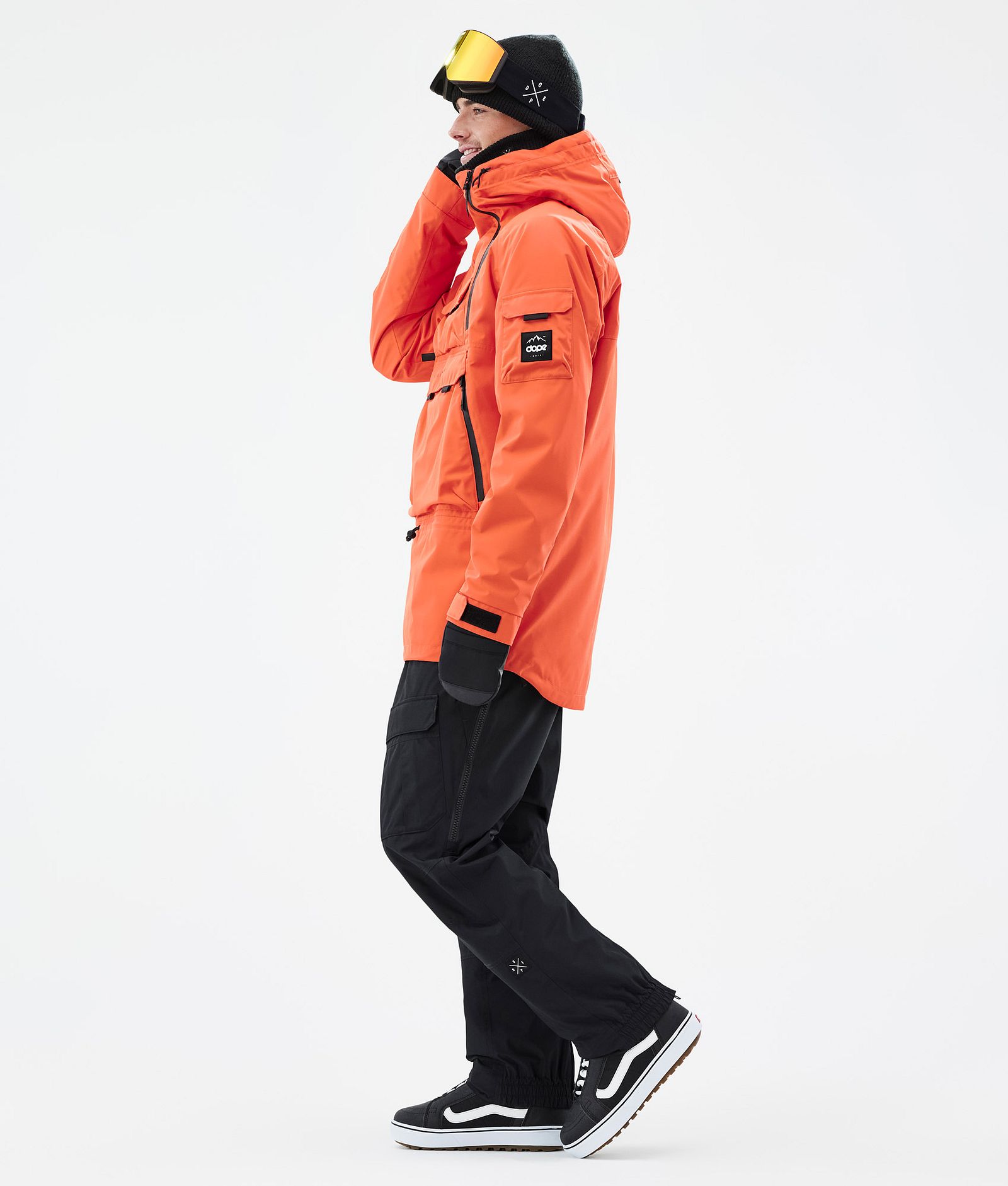 Dope Akin Snowboard Jacket Men Orange