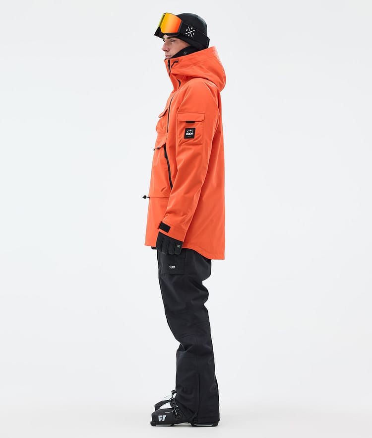 Dope Akin Ski Jacket Men Orange, Image 4 of 10