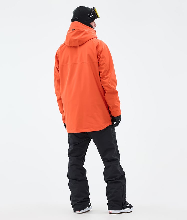 Dope Akin Snowboard Jacket Men Orange Renewed, Image 5 of 10