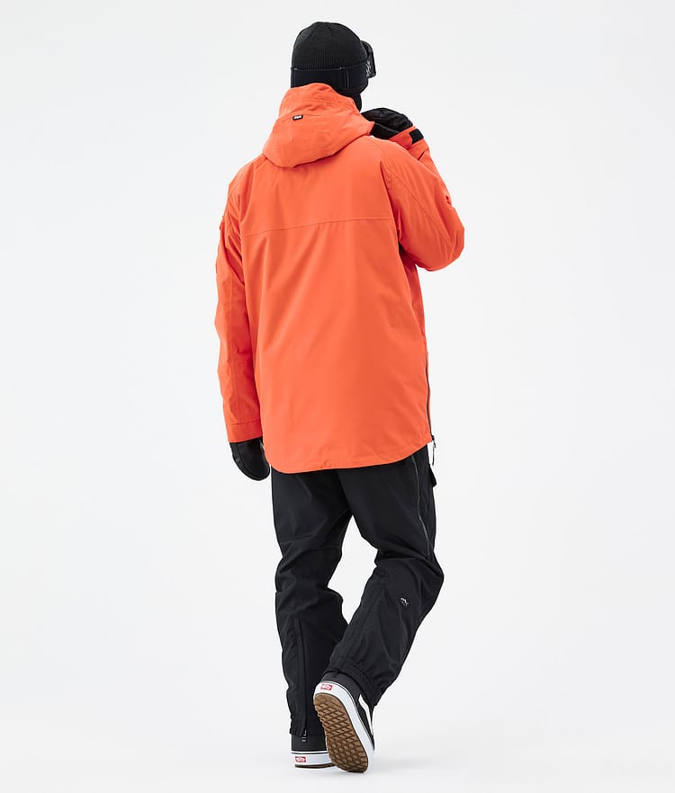 Dope Iconic Pantalones Snowboard Hombre Paint Orange - Naranja