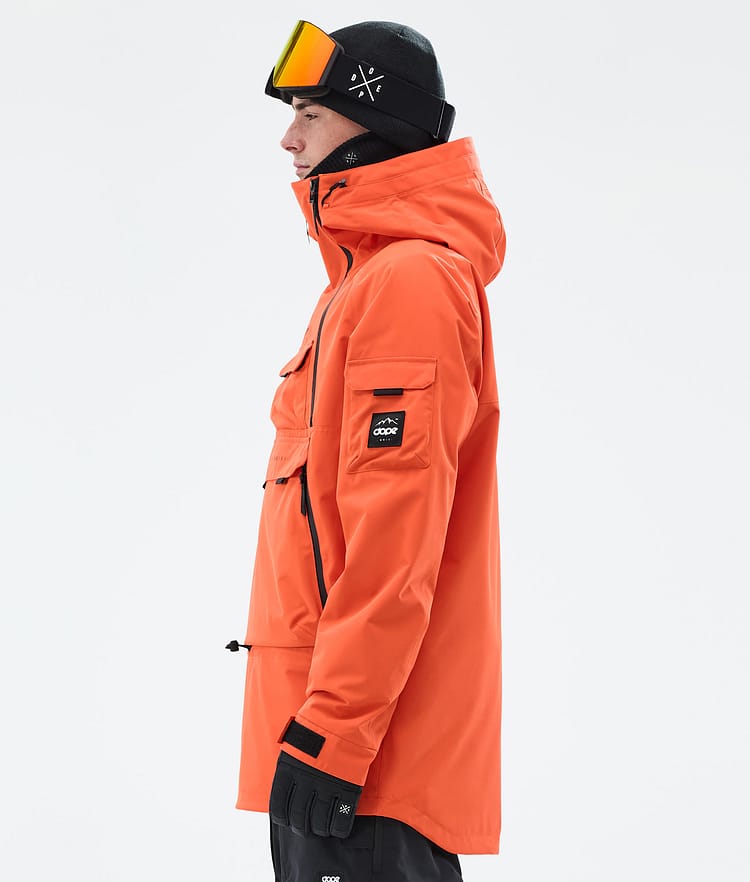 Dope Akin Ski Jacket Men Orange, Image 6 of 10