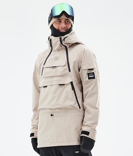 Dope Akin Snowboard Jacket Men Sand