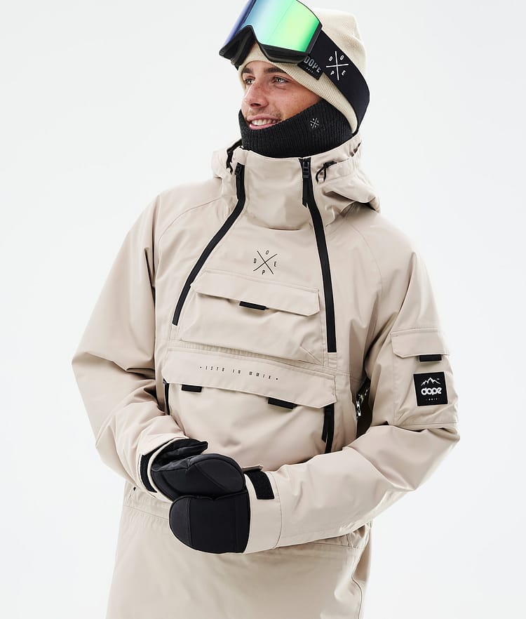 Dope Akin Ski Jacket Men Sand, Image 2 of 9