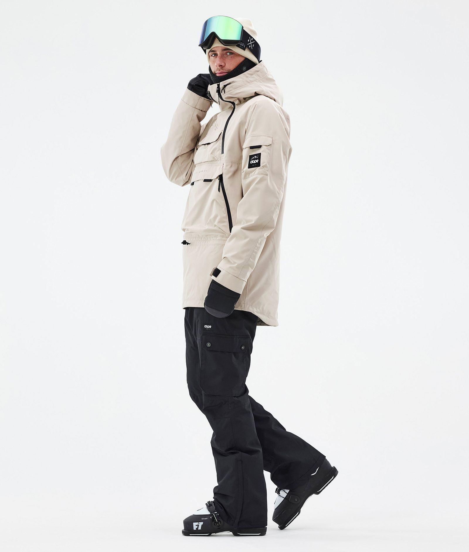 Dope Akin Veste de Ski Homme Sand, Image 4 sur 9