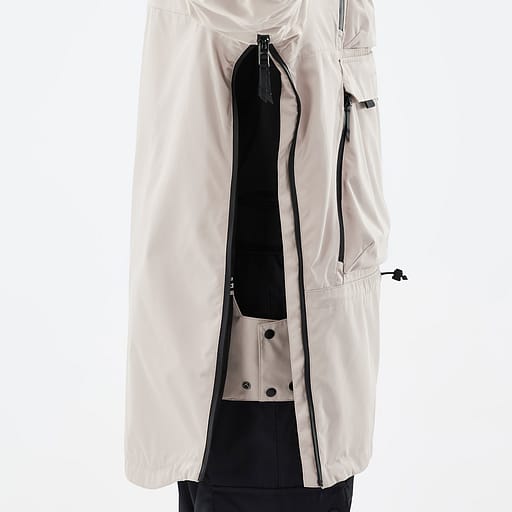 Side Zipper with Inner Placket Main Product Details Image,