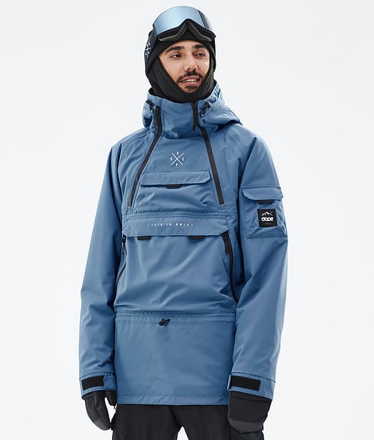 Dope Akin Veste Snowboard Homme Blue Steel