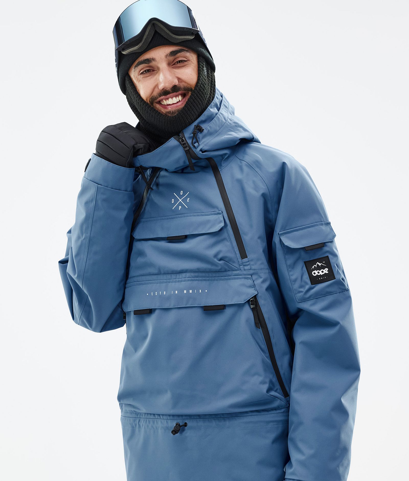 Dope Akin Kurtka Snowboardowa Mężczyźni Blue Steel, Zdjęcie 2 z 9