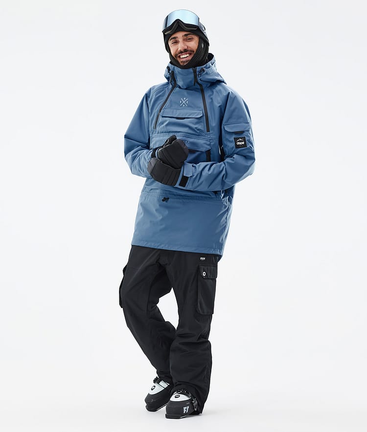 Dope Akin Ski Jacket Men Blue Steel