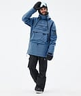 Dope Akin Veste Snowboard Homme Blue Steel, Image 3 sur 9