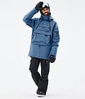 Dope Akin Snowboard jas Heren Blue Steel, Afbeelding 3 van 9