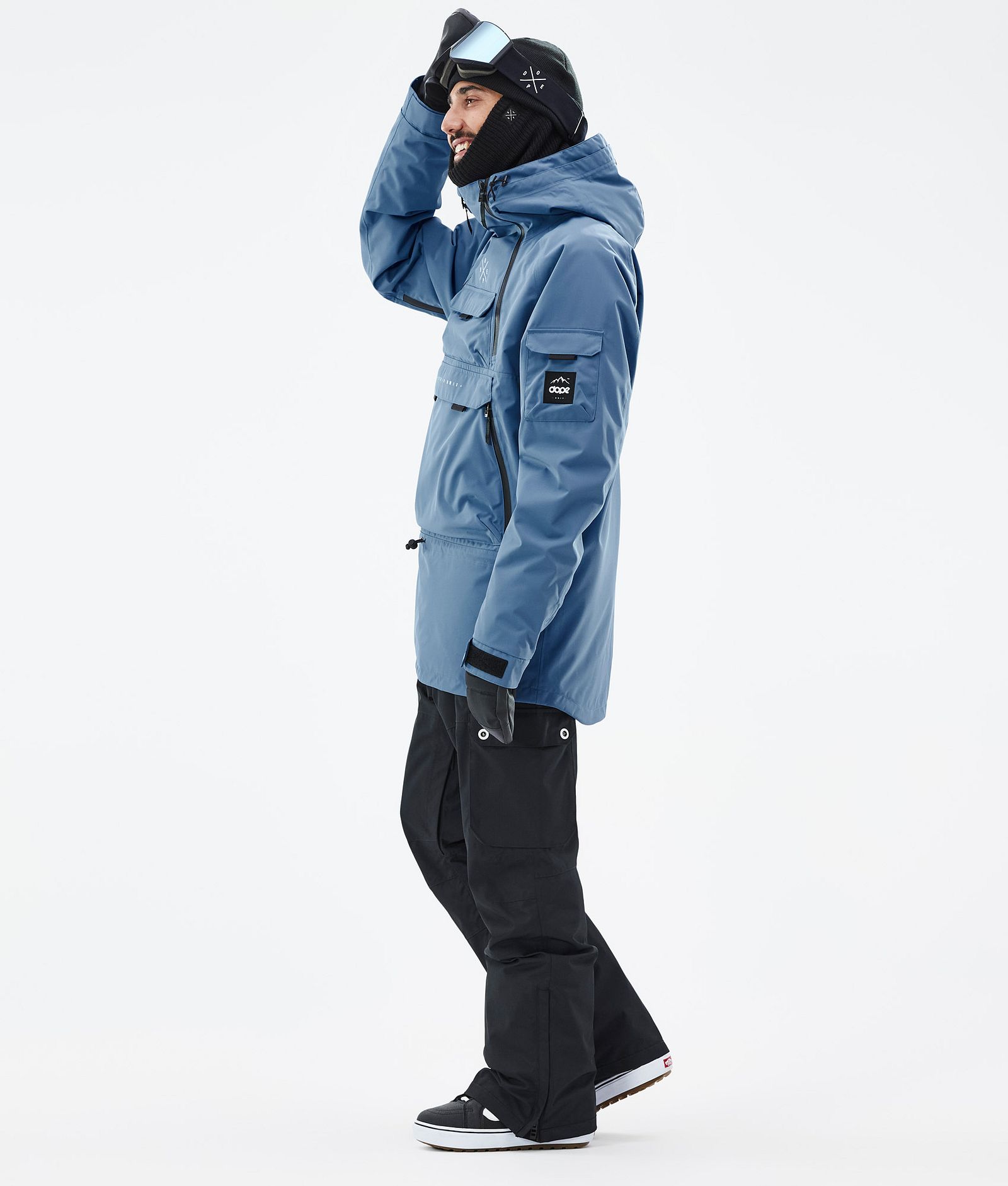 Dope Akin Veste Snowboard Homme Blue Steel, Image 4 sur 9