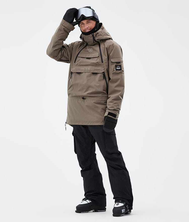 Dope Akin Ski Jacket Men Walnut, Image 3 of 9