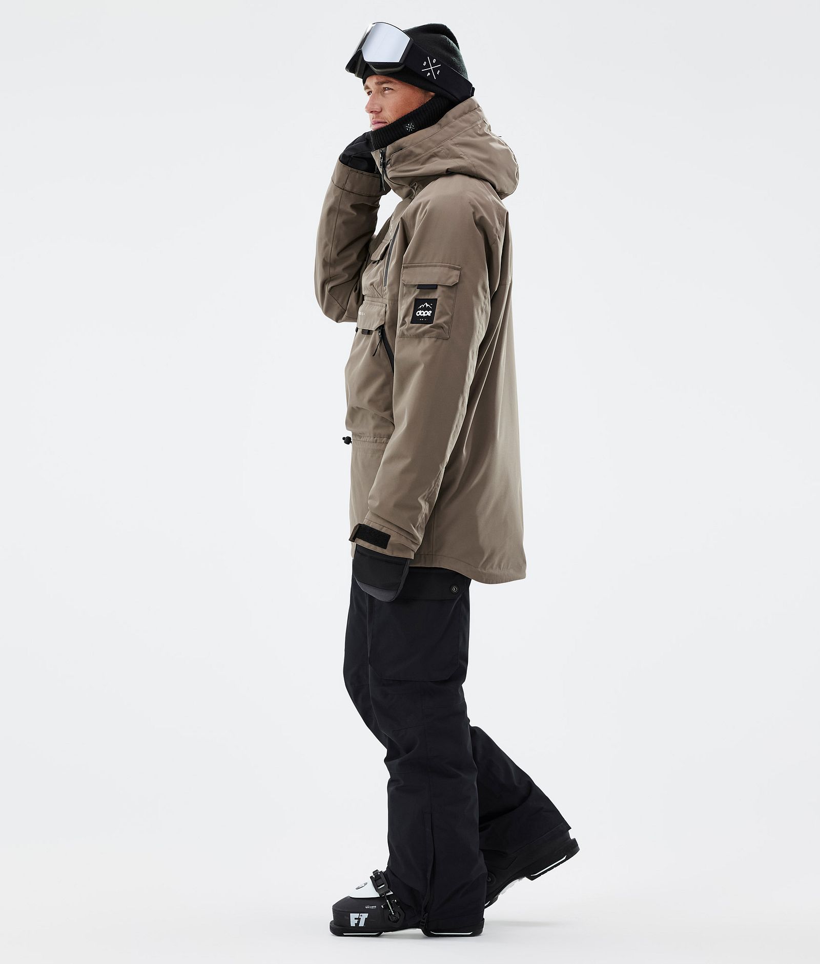 Dope Akin Veste de Ski Homme Walnut, Image 4 sur 9