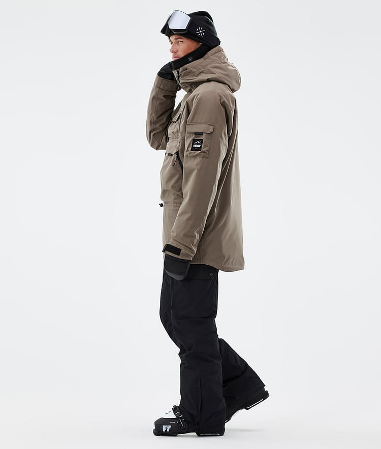 Dope Akin Ski Jacket Men Walnut, Image 4 of 9