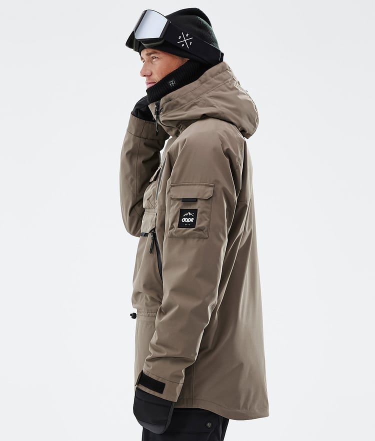 Dope Akin Ski Jacket Men Walnut, Image 6 of 9