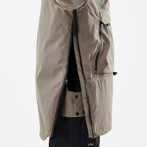 Side Zipper with Inner Placket Main Product Details Image,
