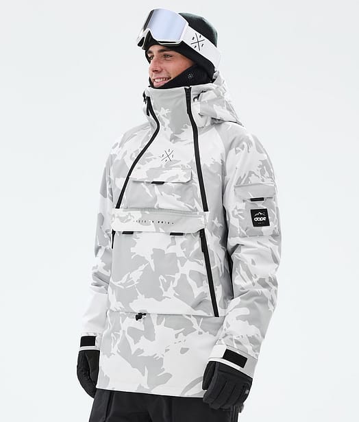 Dope Akin Ski Jacket Men Grey Camo
