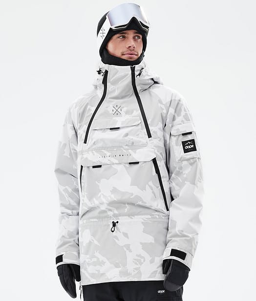 Dope Akin Ski Jacket Men Grey Camo