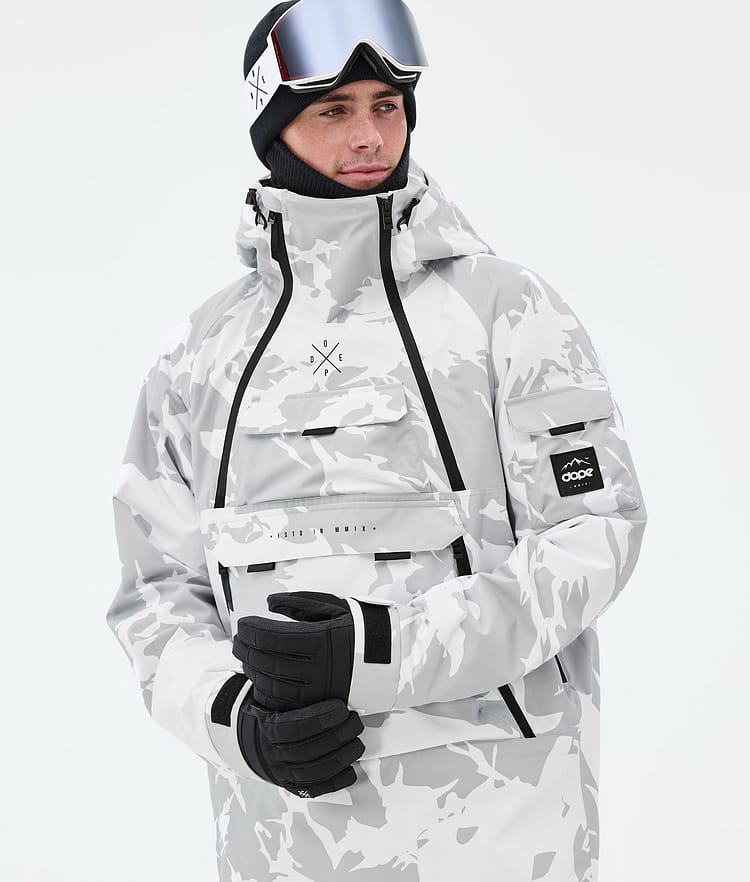 Dope Akin Ski jas Heren Grey Camo, Afbeelding 2 van 10