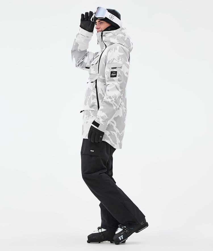 Dope Akin Ski jas Heren Grey Camo, Afbeelding 4 van 10
