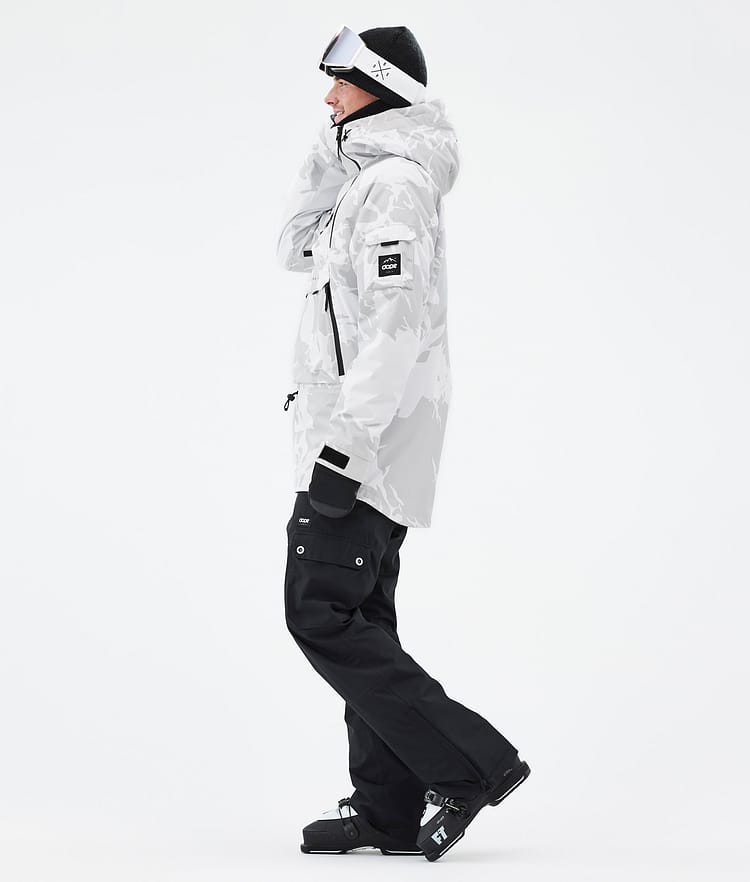 Dope Akin Veste de Ski Homme Grey Camo, Image 4 sur 8