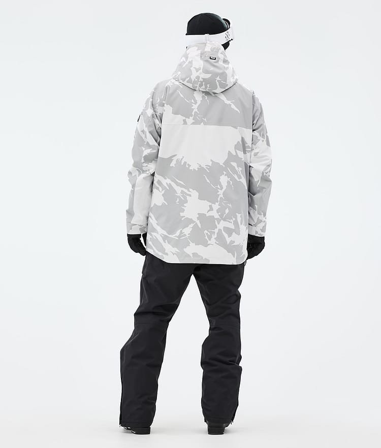 Dope Akin Ski jas Heren Grey Camo, Afbeelding 5 van 10