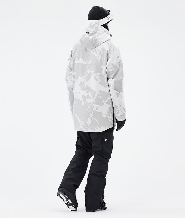 Dope Akin Veste de Ski Homme Grey Camo, Image 5 sur 8