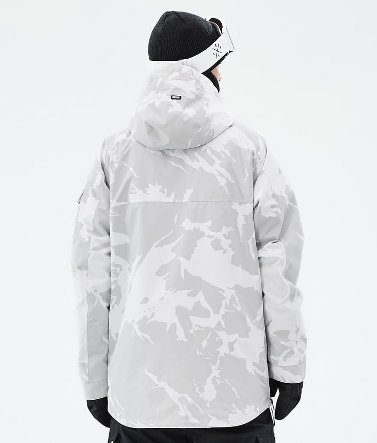 Dope Akin Veste de Ski Homme Grey Camo, Image 7 sur 8