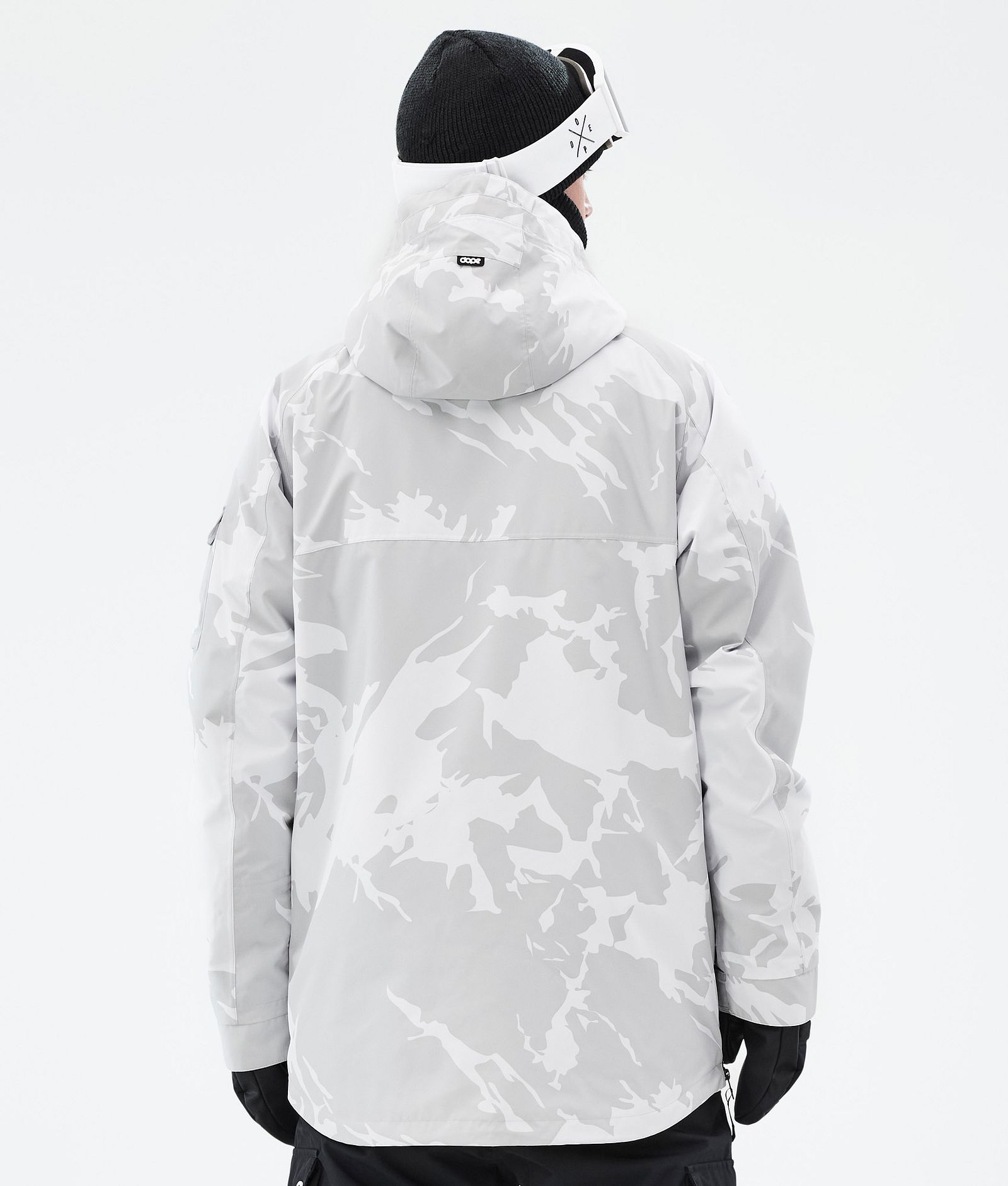 Dope Akin Snowboardjakke Herre Grey Camo Renewed, Billede 6 af 8