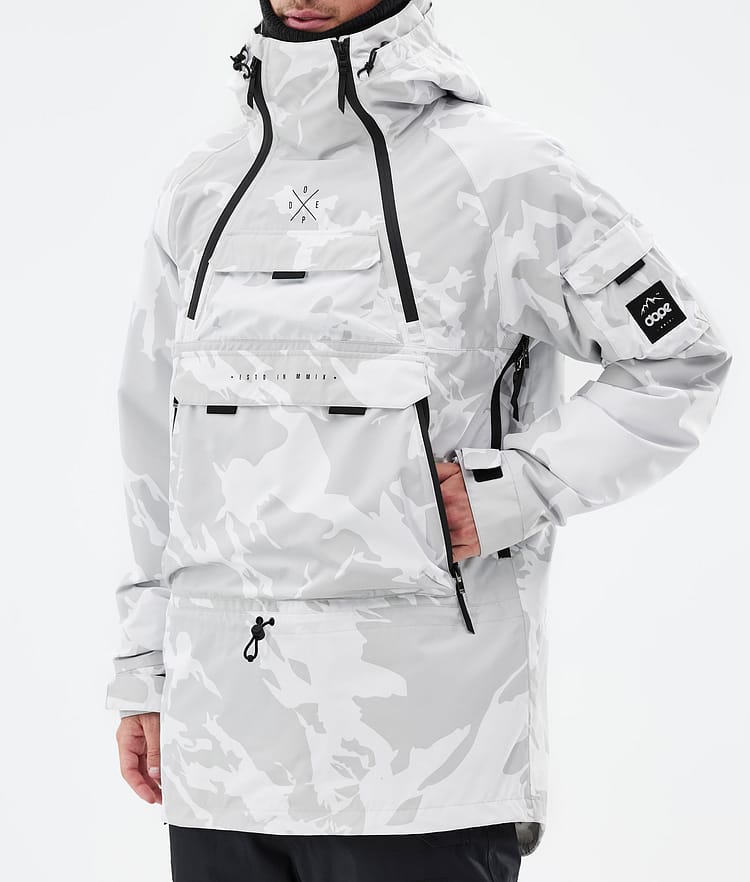 Dope Akin Kurtka Snowboardowa Mężczyźni Grey Camo, Zdjęcie 8 z 8