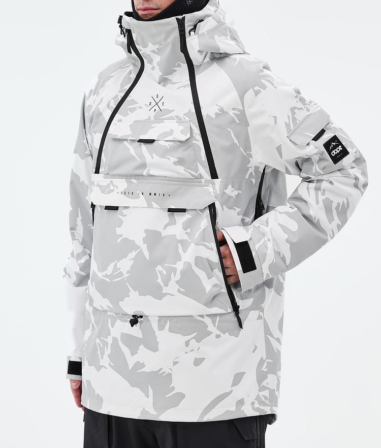 Dope Akin Ski jas Heren Grey Camo, Afbeelding 8 van 10