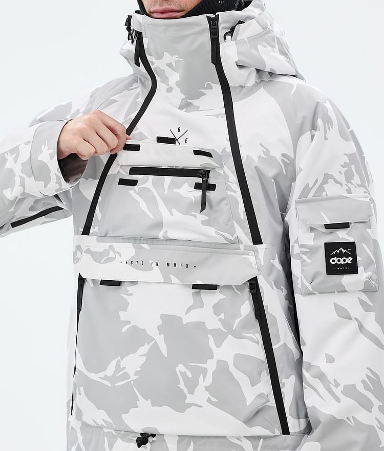 Dope Akin Ski jas Heren Grey Camo, Afbeelding 10 van 10