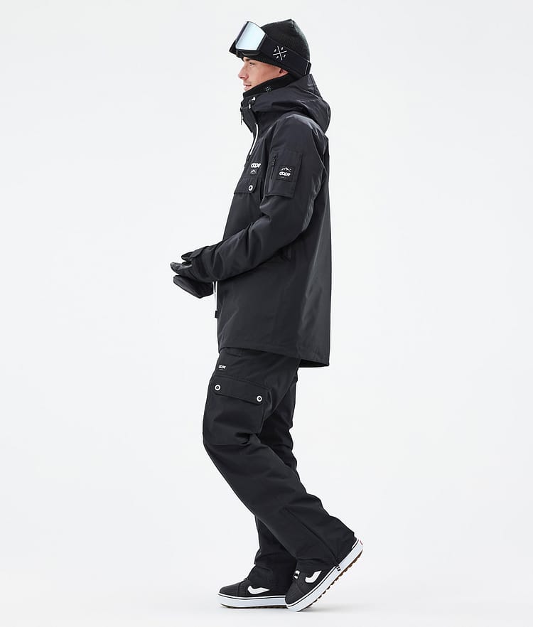 Dope Annok Snowboardjakke Herre Black Renewed, Billede 4 af 8