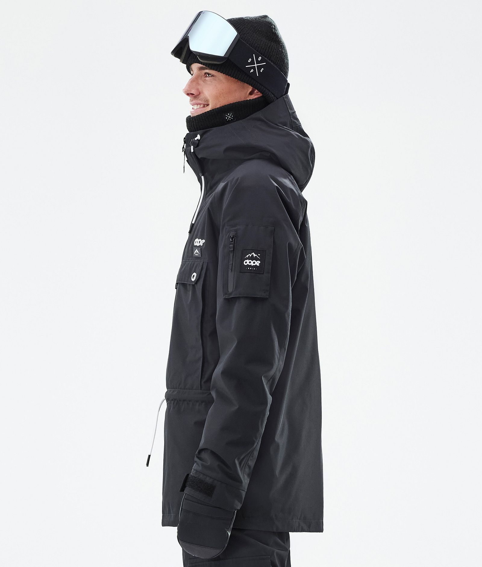 Dope Annok Snowboard Jacket Men Black Renewed, Image 5 of 8