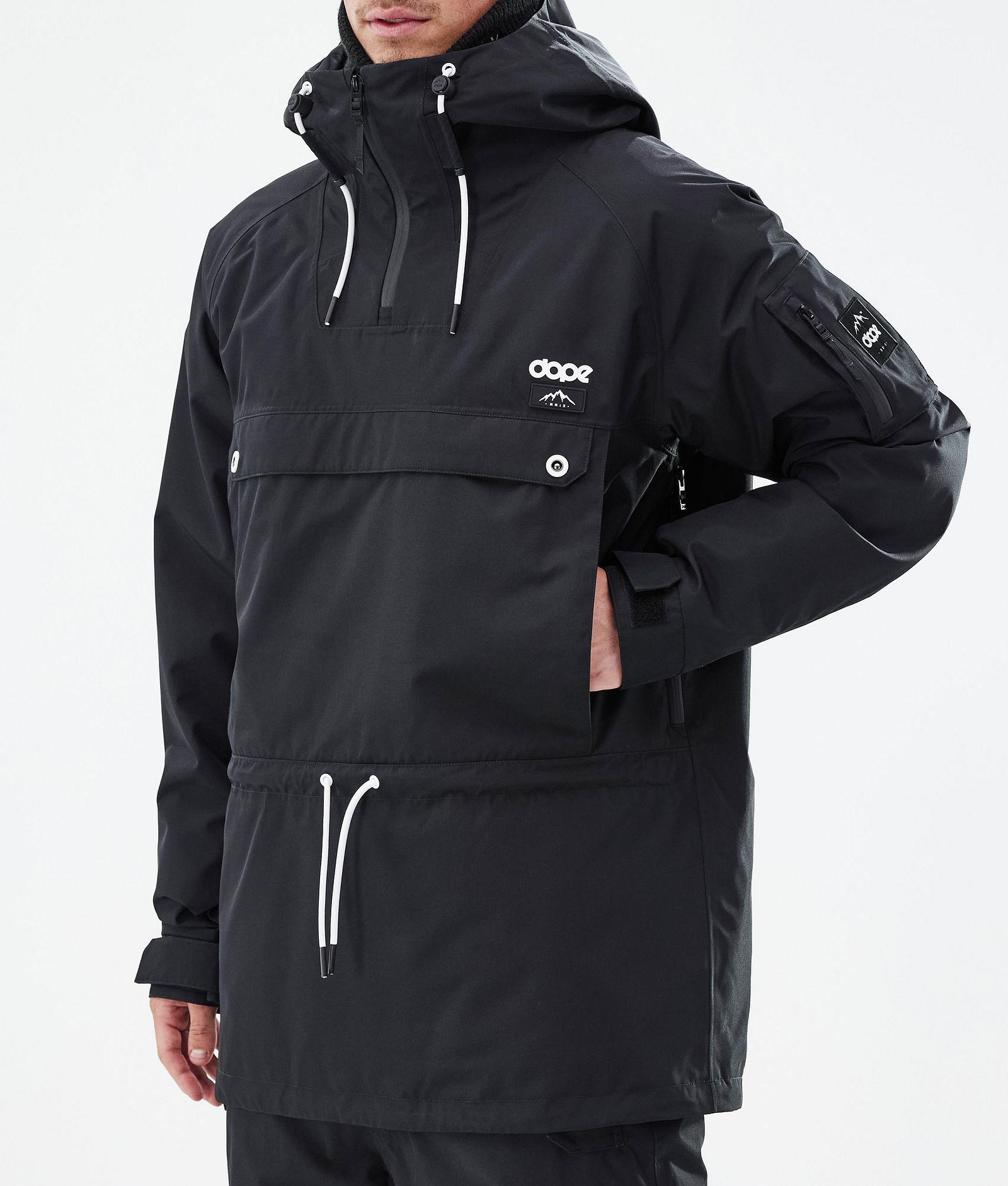 Dope Annok Snowboardjakke Herre Black Renewed, Billede 7 af 8