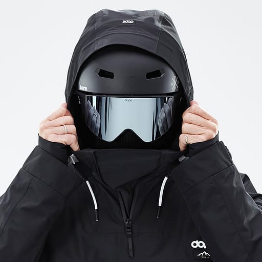 Capuche anti-tempête