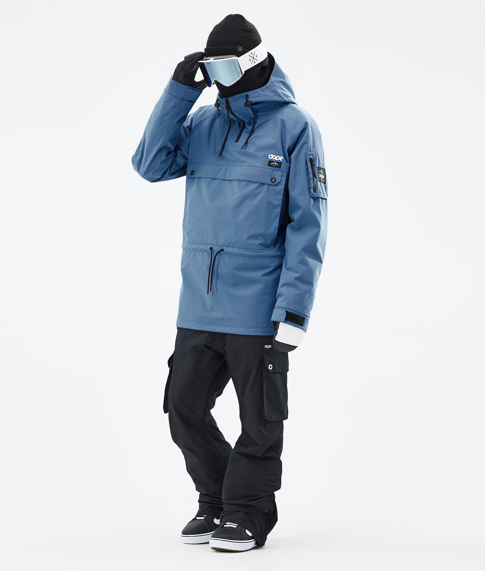 Dope Annok Veste Snowboard Homme Blue Steel, Image 3 sur 9