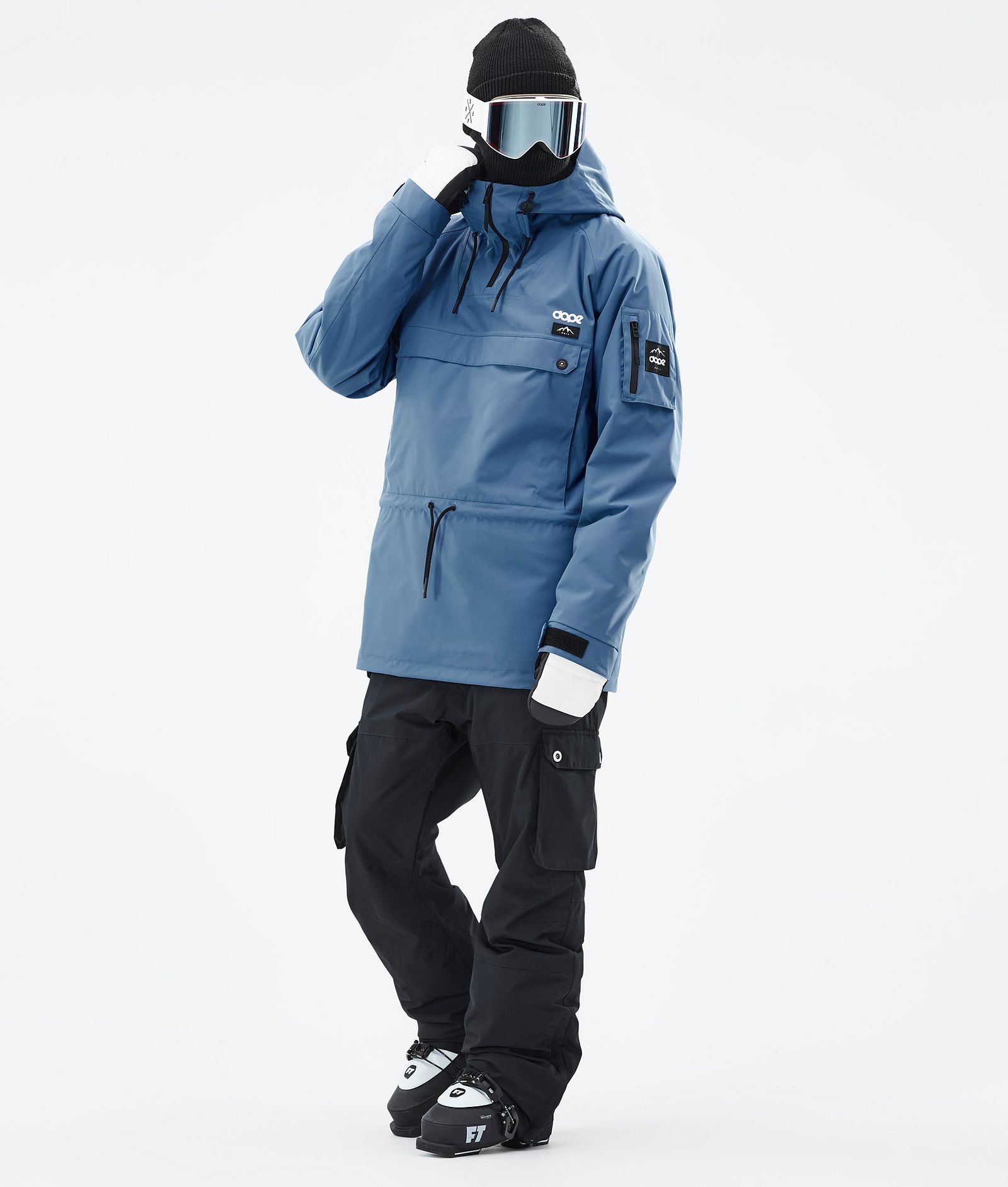 Dope Annok Ski Jacket Men Blue Steel