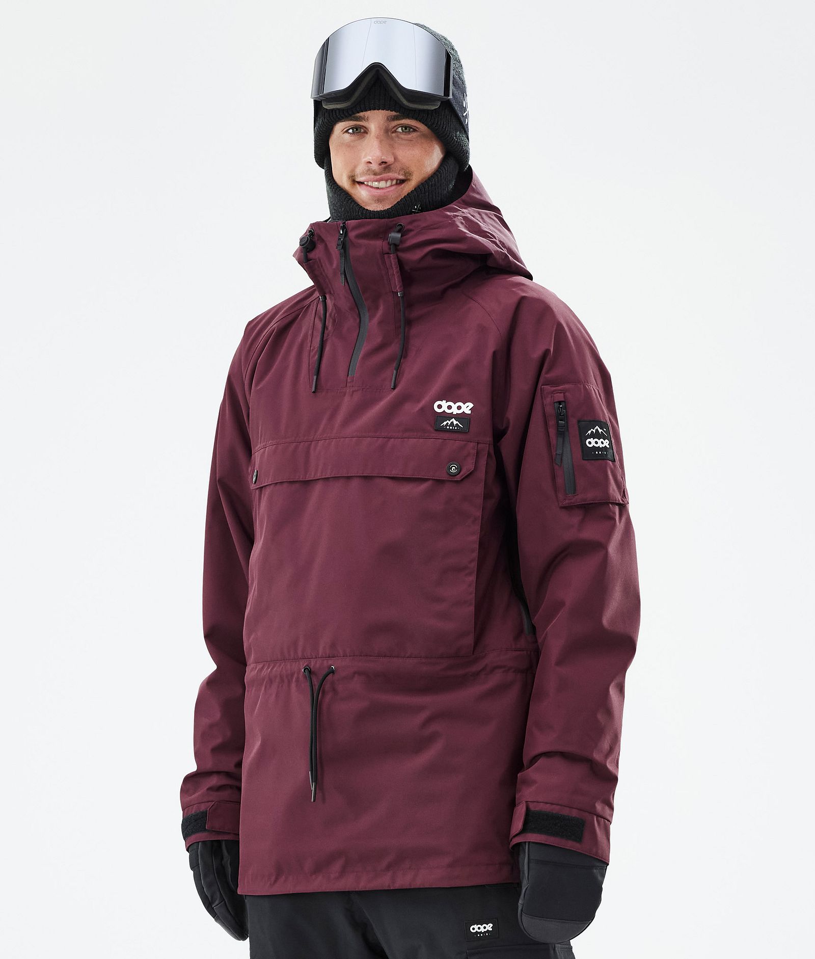 Dope Annok Veste de Ski Homme Don Burgundy, Image 1 sur 9