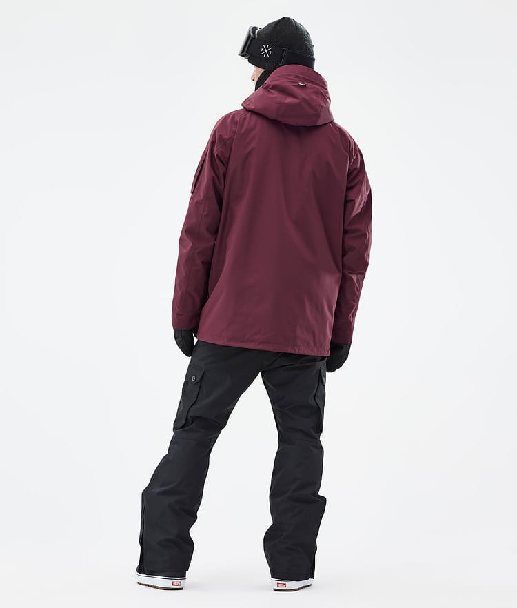 Dope Annok Veste Snowboard Homme Don Burgundy, Image 5 sur 9