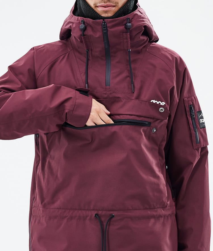 Dope Annok Chaqueta Esquí Hombre Don Burgundy, Imagen 9 de 9