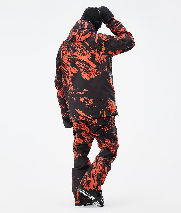 Dope Annok Veste de Ski Homme Paint Orange