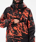 Dope Annok Snowboard Jacket Men Paint Orange